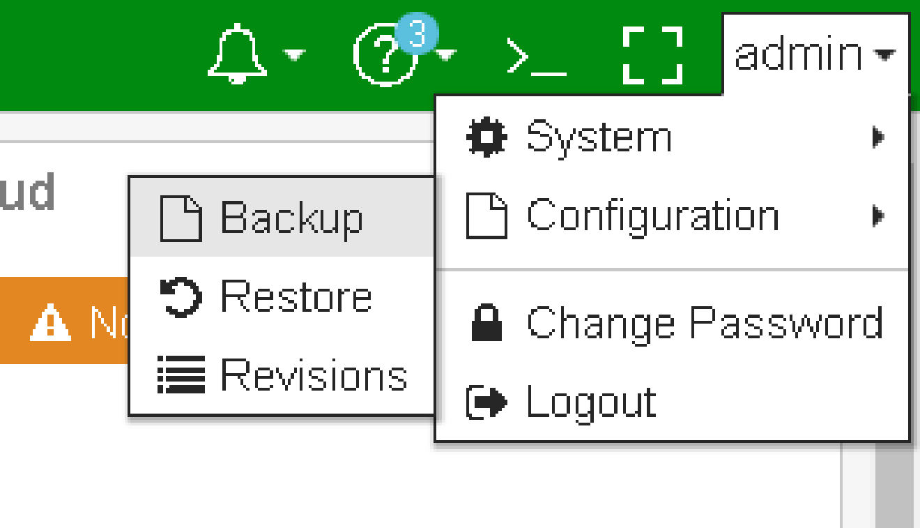 creacion de backups de equipos fortigate 1