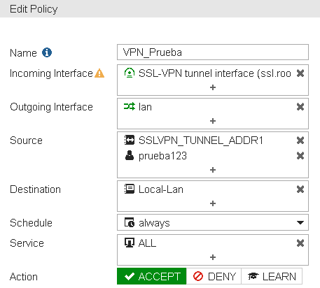 ssl vpn forticlient windows 8