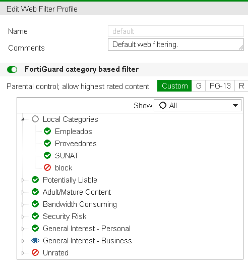 uso de web filter overrides para el control de acceso a sitios web4